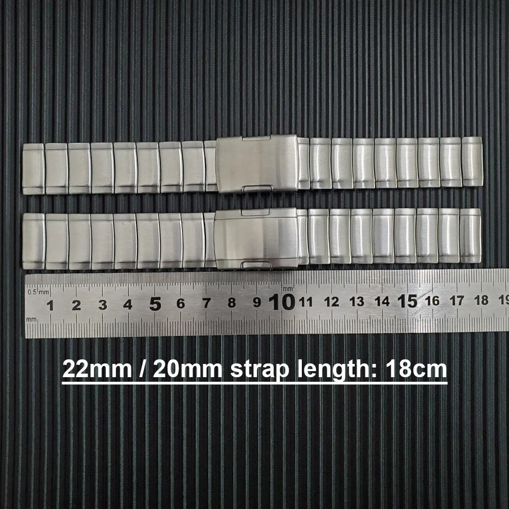 20mm 22mm Stainless Steel Metal Strap for HUAWEI WATCH 3 GT 2 Pro GT3 42mm 46mm Band Bracelet for HONOR Magic ES GS Wristbands