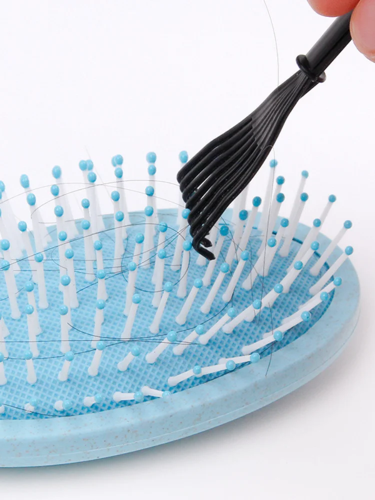 NEW Fashion Plastic Comb Cleaner Tool Drop Shipping New Arrival Comb Hair Brush Cleaner Cleaning Remover Embedded