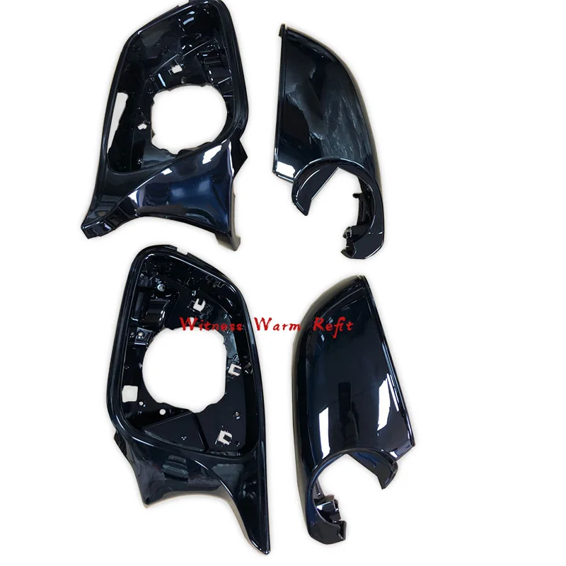 Replacement Ox Horn Style Dry Carbon Fiber Side Mirror Cover Mask for Bmw F20 F22 F30 F32 F36 M2 F87 Car Styling