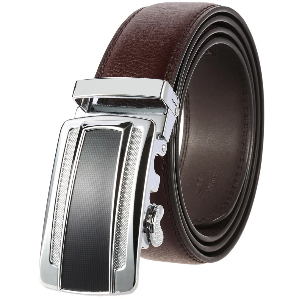 

New Famous Brand Belt Men Top Quality Genuine Luxury Leather Belts,Strap Male Metal Automatic Buckle Designer Belt LY136-1311-1