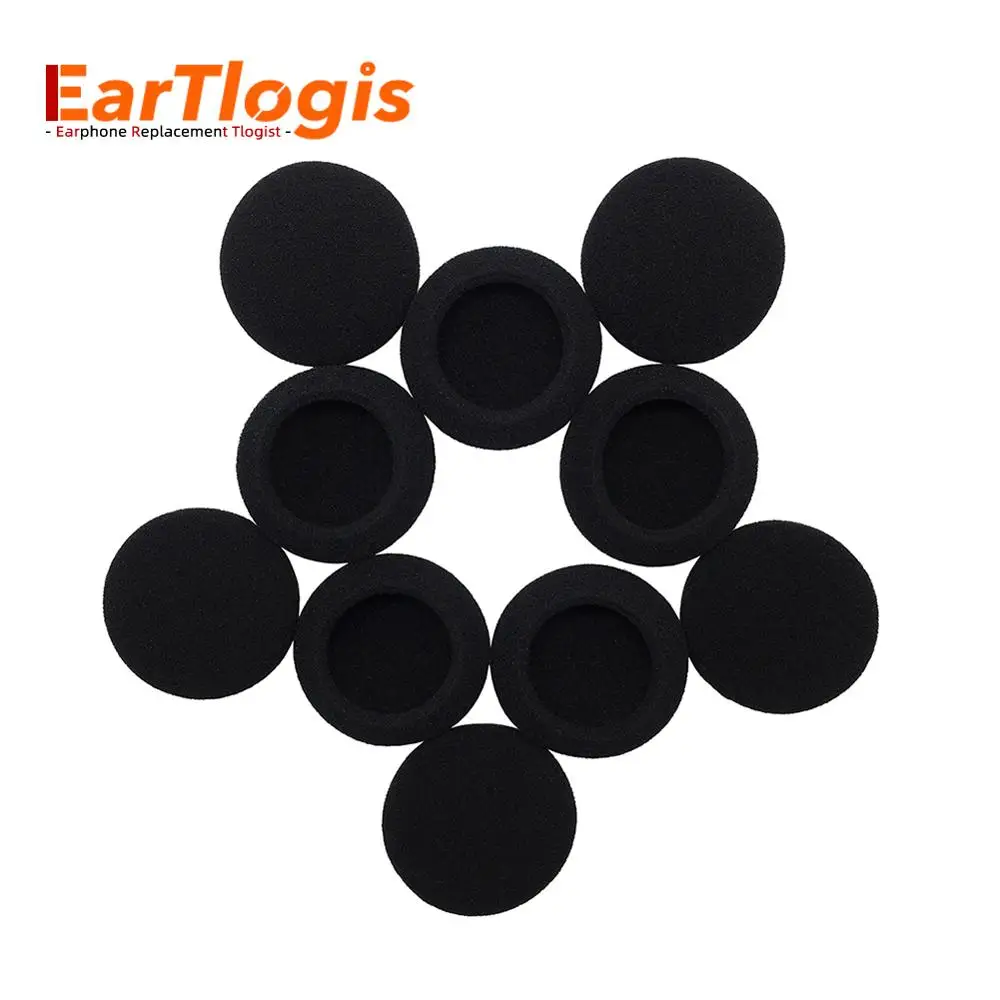 

EarTlogis Sponge Replacement Ear Pads for Jabra BT620S BT520 BT-620S BT-520 Headset Parts Foam Cover Earbud Tip Pillow