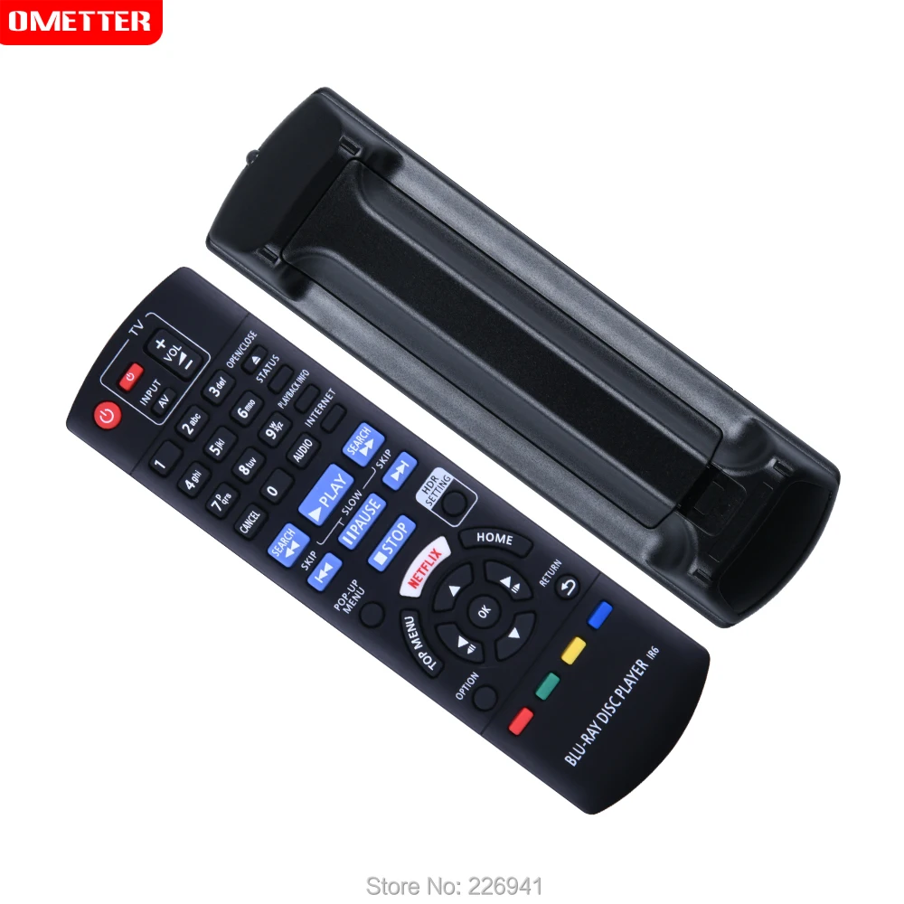 N2QAYB001147เปลี่ยนรีโมทคอนโทรลสำหรับ Panasonic Blu-Ray Disc Player DMP-UB300 UB310 UB314 UB390 UB400 UB404 UB820 UB824 DP-UB420