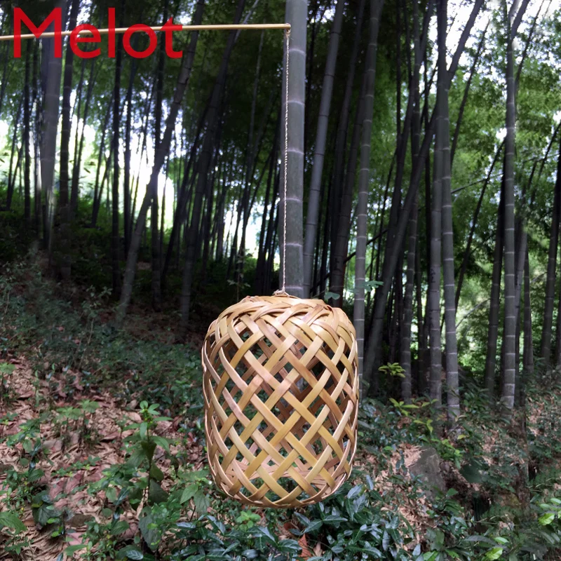 Chinese Handmade Bamboo Crafts Handmade Bamboo DIY Bamboo Lantern Bamboo Bamboo Strip Creative Hanging Lamp Shade Toys