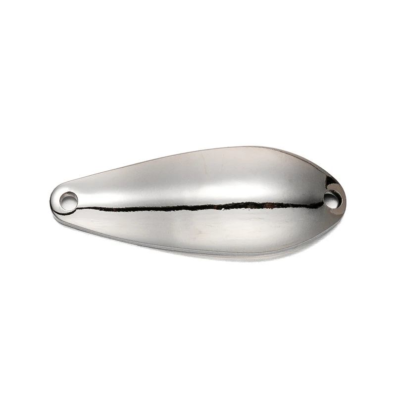 blank white spoon fishing lure Angeln Lockt Spoon Fishing Pesca LTHTUG PAL 2.5g Unpainted Spoon Bait  Copper Blank Metal Fishing Lures For Trout Perch Salmon