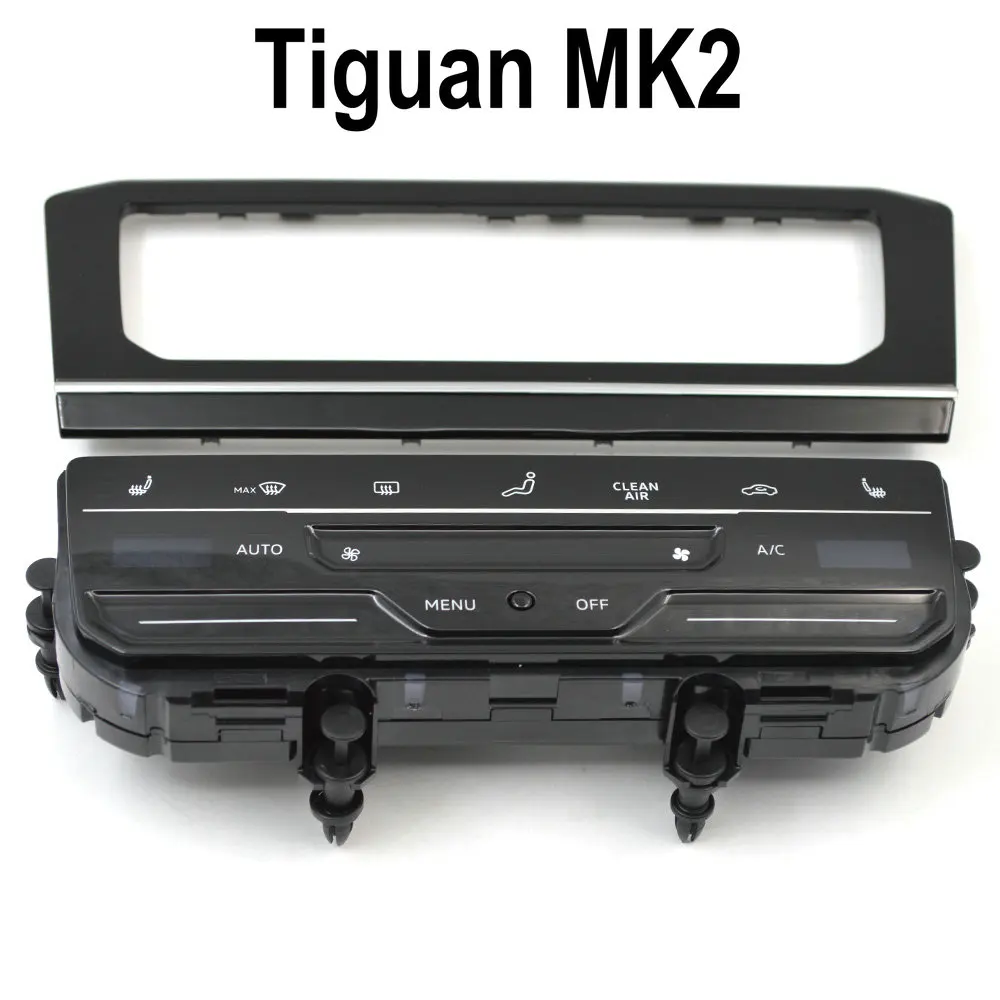 Panel automatycznej klimatyzacji z ekranem dotykowym LCD Automatyczny przełącznik klimatyzacji AC do VW Tiguan MK2