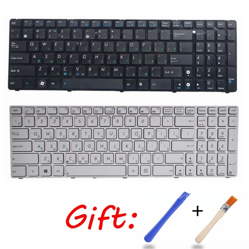 RU Russian laptop keyboard FOR ASUS G73 G73Jw K52D K52DR K52DY K52JK K52JR K52JT K52JU K52JV K53SV K53SC 04GN0K1KRU0