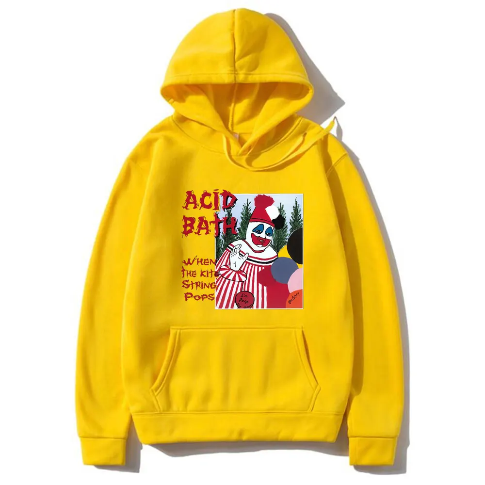 Acid Bath Hoodie Psychic Tv Coil Sludge Metal Hoodies Men Streetwear Fashion Cotton Sweatshirt Tops Women Cool Hoody Sweatshirts