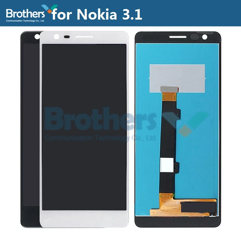 Schermo LCD per Nokia 8.1 7.1 6.1 5.1 3.1 2.1 Display LCD per Nokia 8.1 X7 assemblaggio LCD Touch Screen Digitizer testato funzionante