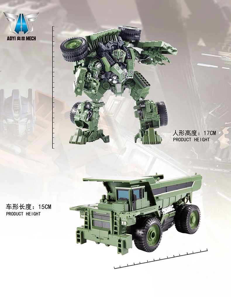 COMIC CLUB IN-LAGER TF Transformation Aoyi BMB ko SS Devastator Roaring Rampage Bulldozer figur spielzeug