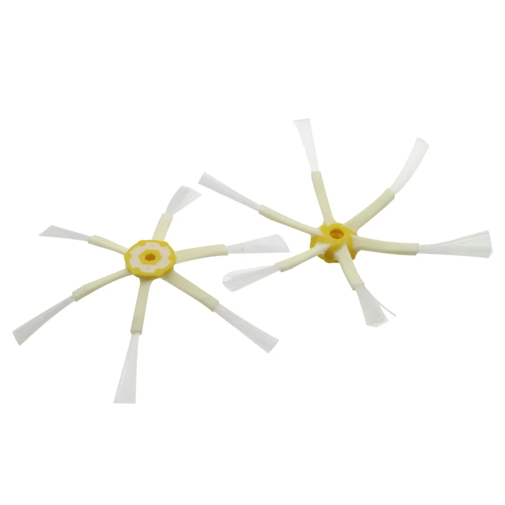 2x Seite Pinsel 6-armed für iRobot Roomba 500 600 700 Serie 550 560 630 650 760 770 780 staubsauger Zubehör Teile