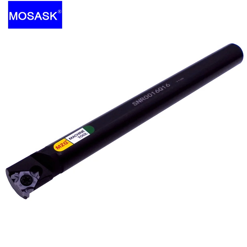 Imagem -06 - Mosask 1pc Snr Interno Cnc Cortador de Giro Rosca da Haste Rosca Inserções de Carboneto Torno Threading Suportes de Ferramentas