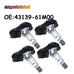 4 PCS New For Suzuki Vitara SX4 S-cross Ignis Baleno Swift Jimmy Car TPMS Tire Pressure Sensor 433MHZ 43139-61M00 4313961M00