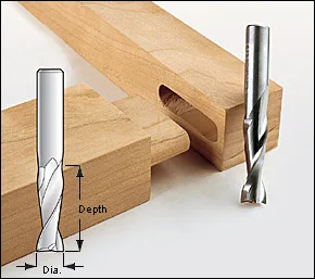 6,8,10,12mm Upcut HSS Spiral Router Bit 1/2 and 1/4 Shank