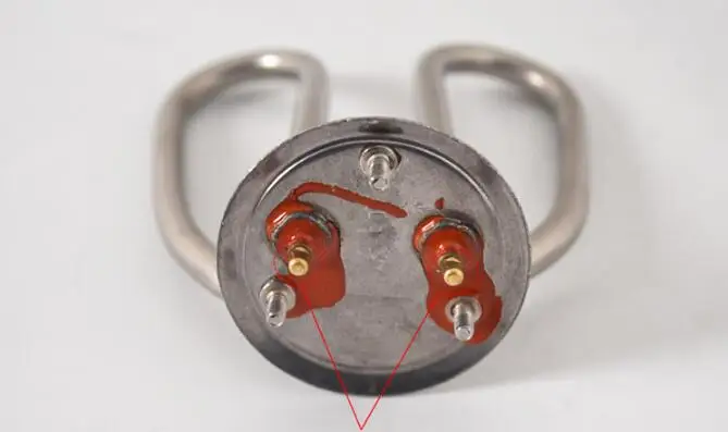 2Pcs/110V Stainless Steel Prevent Edry Burn Heater Pip,Heating Element 1000w To 1500W