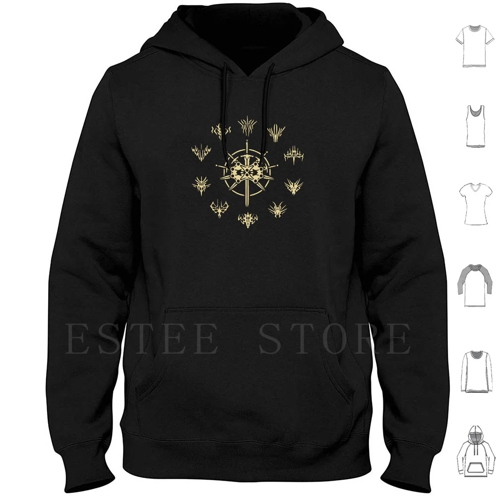 Stormlight Archive Hoodies Long Sleeve Brandon Sanderson Cosmere Kaladin Stormlight Archive Oathbringer Shallan