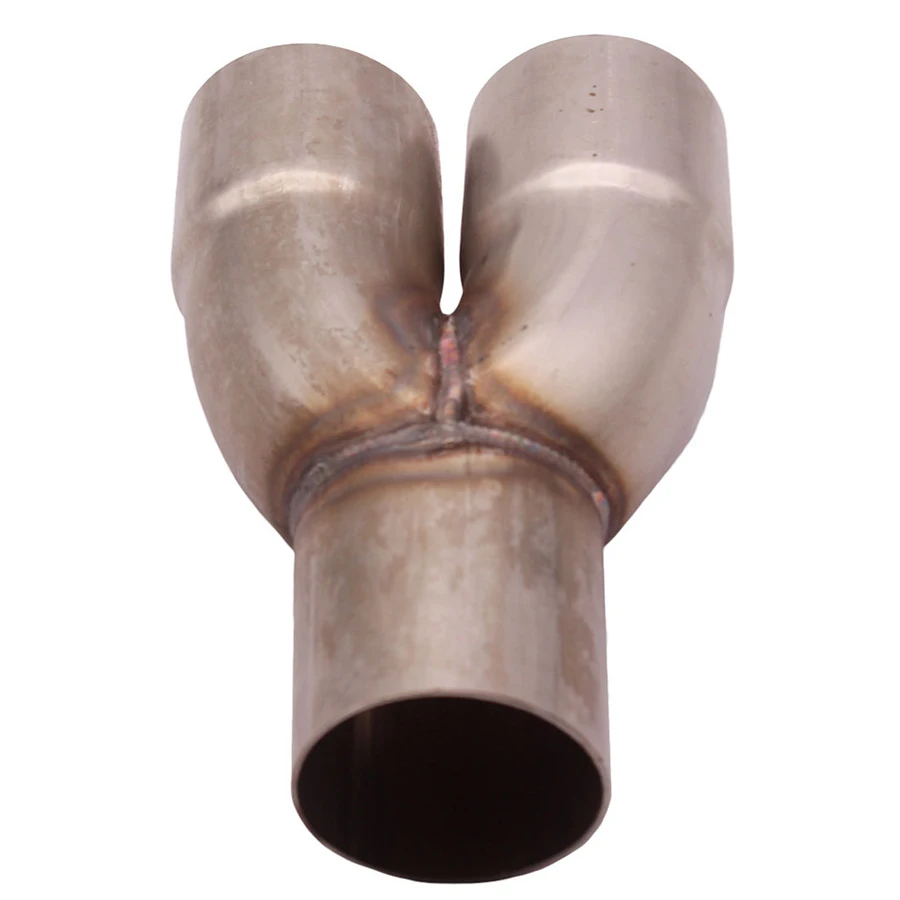 2-1 Exhaust Merge Collector Stainless Steel Dual 2.5\