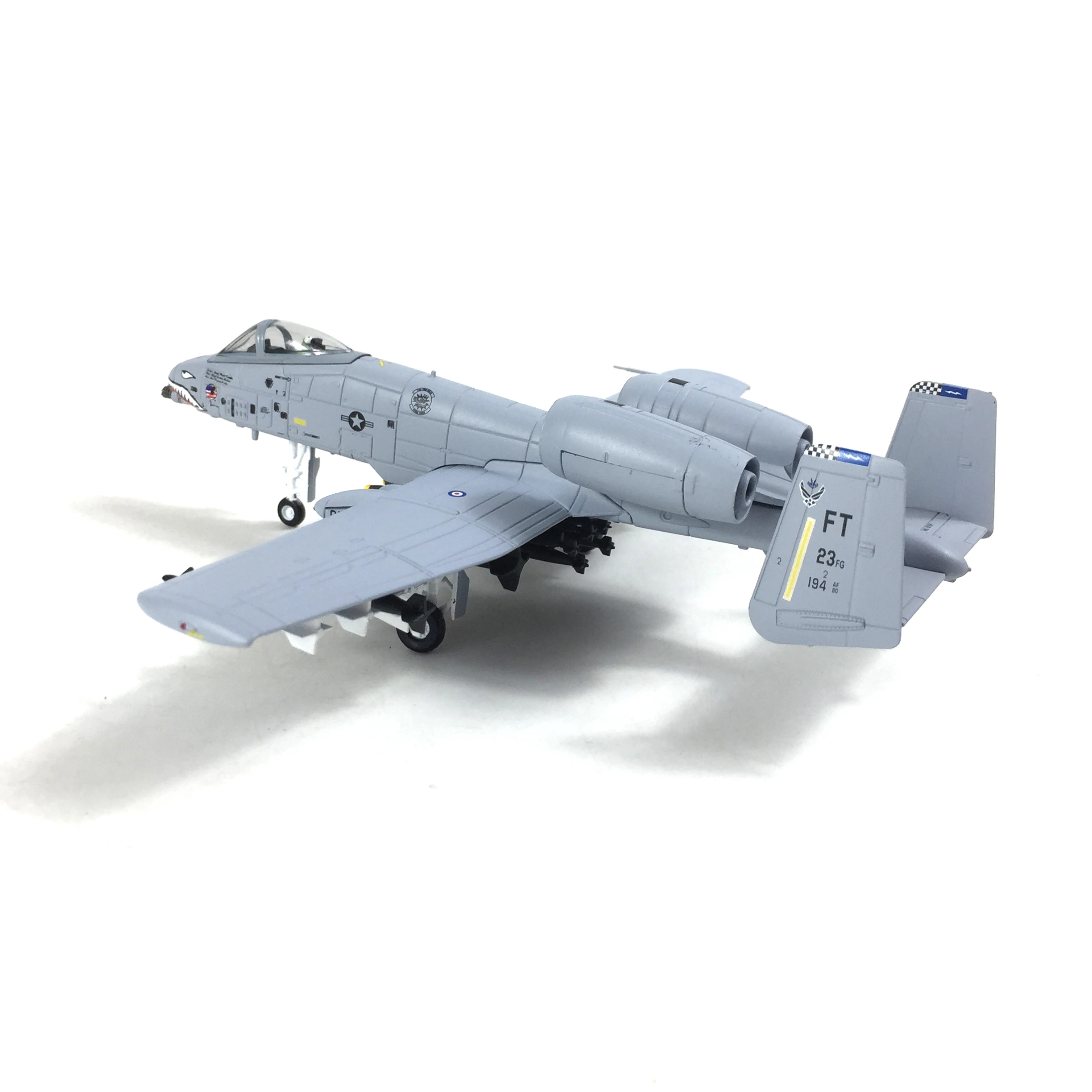 Metal 1：100 A-10 Thunderbolt II Ground Attack Aircraft Plane Model US Air Force Nsmodel