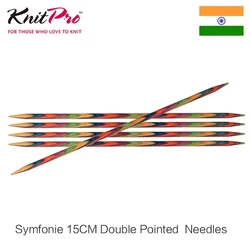 Knitpro Symfonie 15 cm Double Pointed Needle Handknitting DIY Crafts