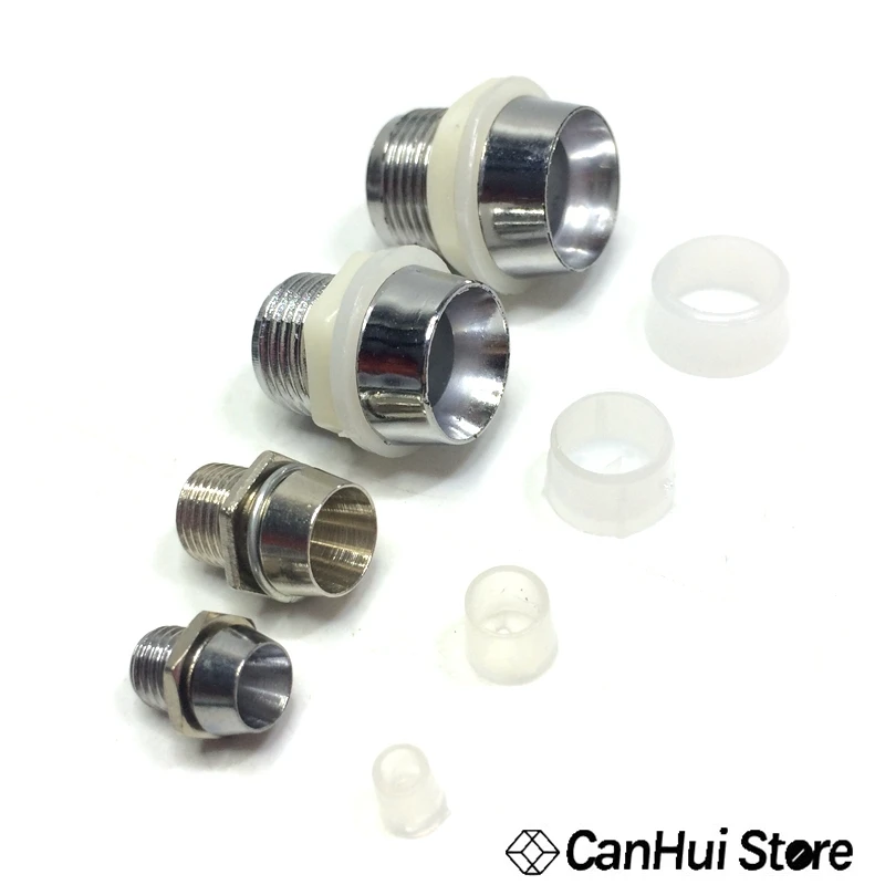 10 p 3mm 5mm 8mm 10mm Chrome Metall LED Halter Lünette Clip Montieren Panel Display Halter für 3mm LEDs Licht-emittierende Diode