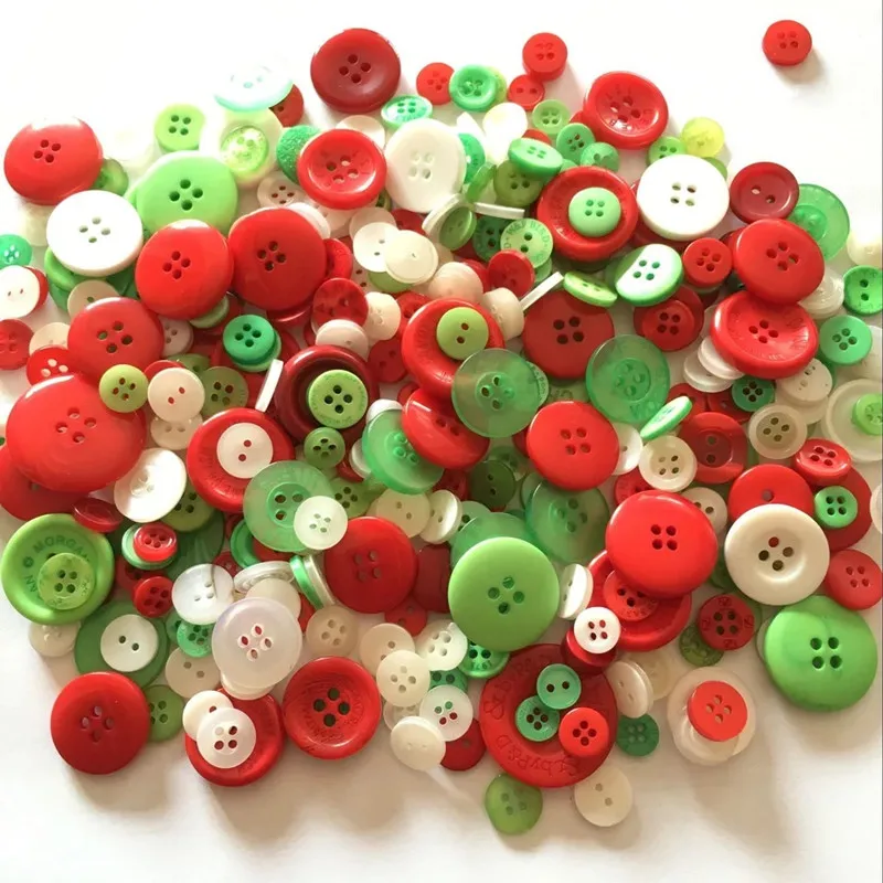 TPSMOC mix size 50 Gram DIY Making Hand Knitting doll's clothing Buttons Resin Promotions Mixed Sewing Scrapbook