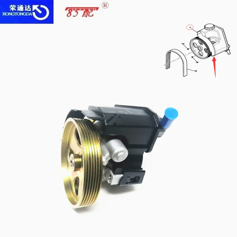 Power steering pump 4007KX 40074E 9636868880 For Peugeot PARTNER Combispace 206 Hatchback 206 CC 206 SW For Citroen BERLINGO Box