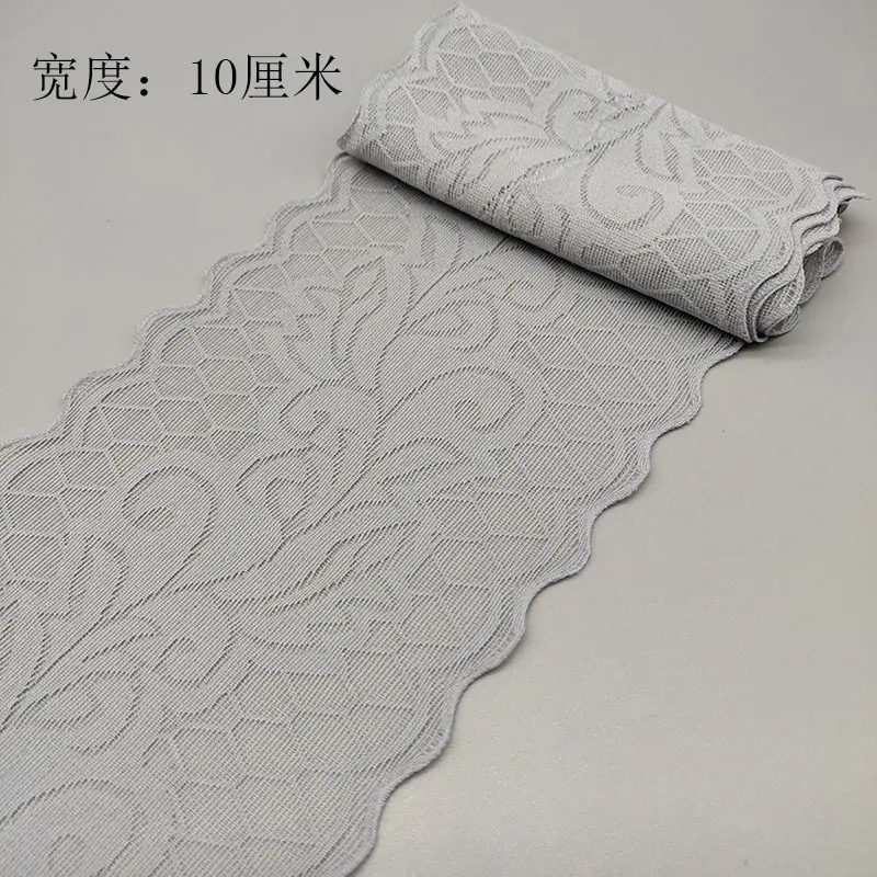 2yards/pack elastic lace trim lace cloth decorative bra inner clothing material fabric accessories skirt hem boat socks