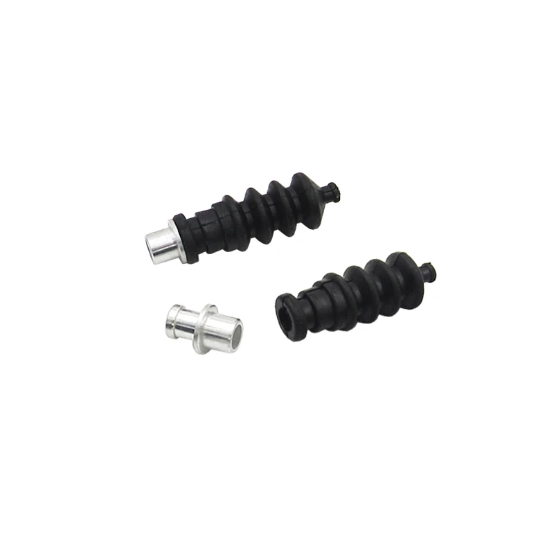 37mm RC Boat Waterproof Push Rod Rubber Seal Bellow and 14mm Aluminium fittings For Servo Push Rod Seal To Rudder Parts