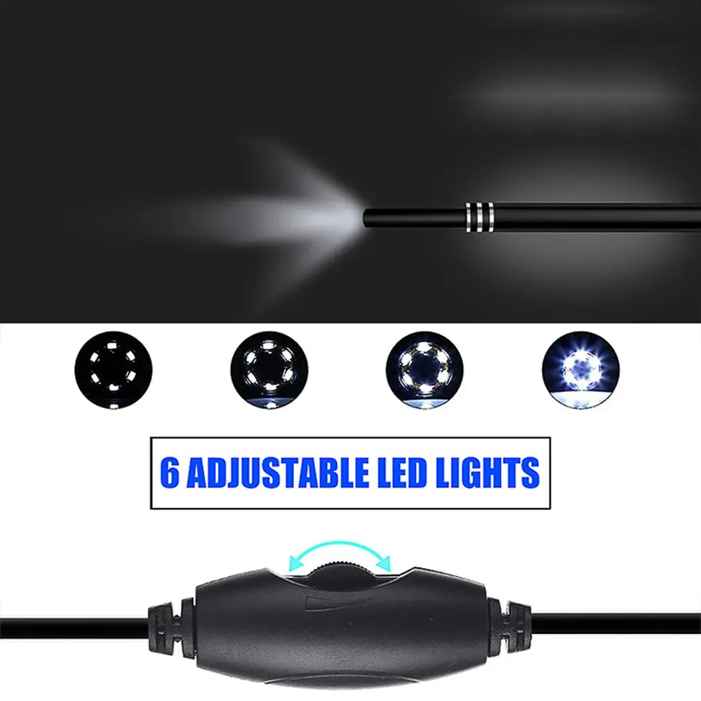 Usb 귀 카메라 Otoscope3.9Mm Hd 귀 범위 내시경 비주얼 귀 내시경 Earwax 호환 귀 청소기 안 드 로이드에 대 한