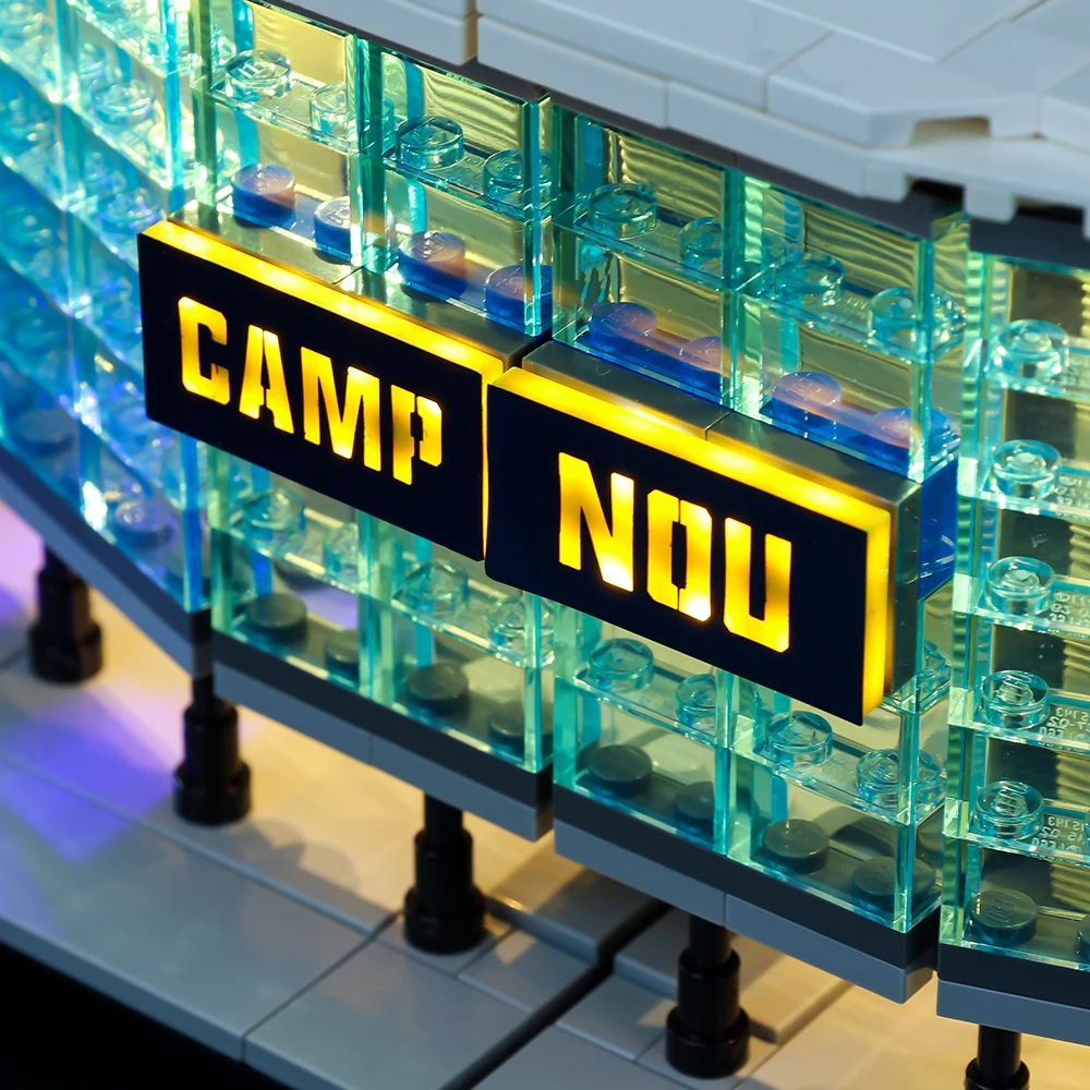 Led Light Kit Building Blocks FC Barcelona Camp Nou For LEGO Creation 10284 (Only Light Kit Included)