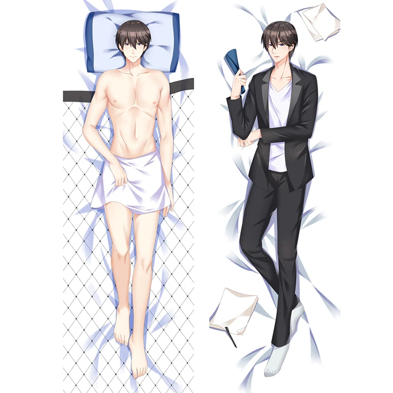 Funda de almohada de Anime JK, cubierta de cuerpo de Dakimakura, Saijo Takato, para abrazar