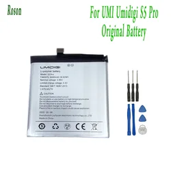 Roson for UMI Umidigi S5 Pro Battery 4680mAh 100% New Replacement Parts Phone Accessory Accumulators With Tools