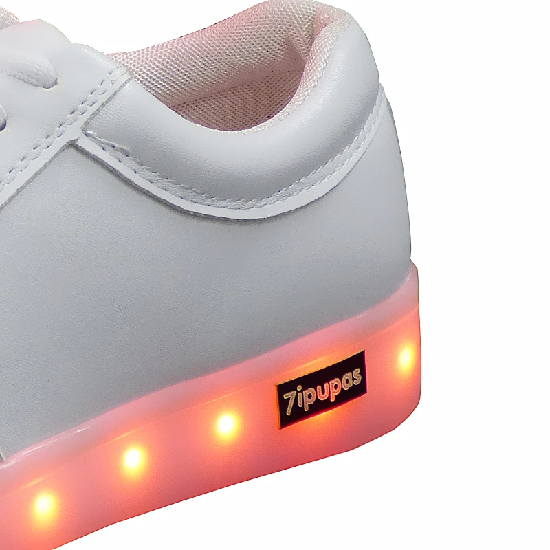 RayZing-Tênis de cesta luminosa colorida para mulheres, Sapatos LED Unisex, Light Up Glowing Shoes