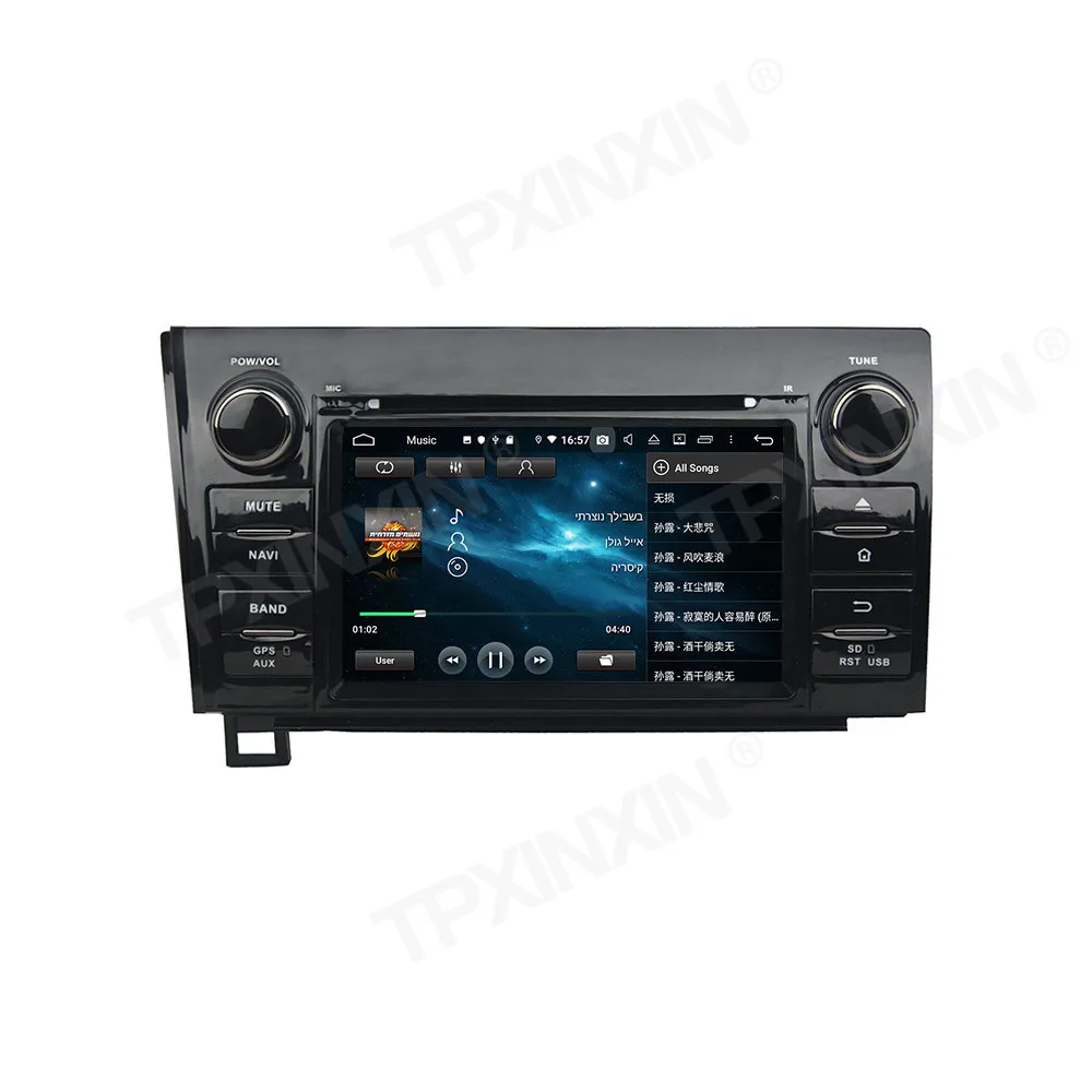 128GB Android 13 For Toyota Sequoia Tundra 2010-2012 Car Multimedia Player GPS Navi Head Unit Radio Audio Stereo Recorder DSP