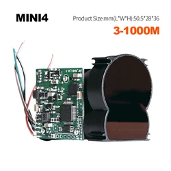 Nohawk Mini Laser Distance Meter Embedded Solid Laser Sensors Laser Range Finder Module Sensor