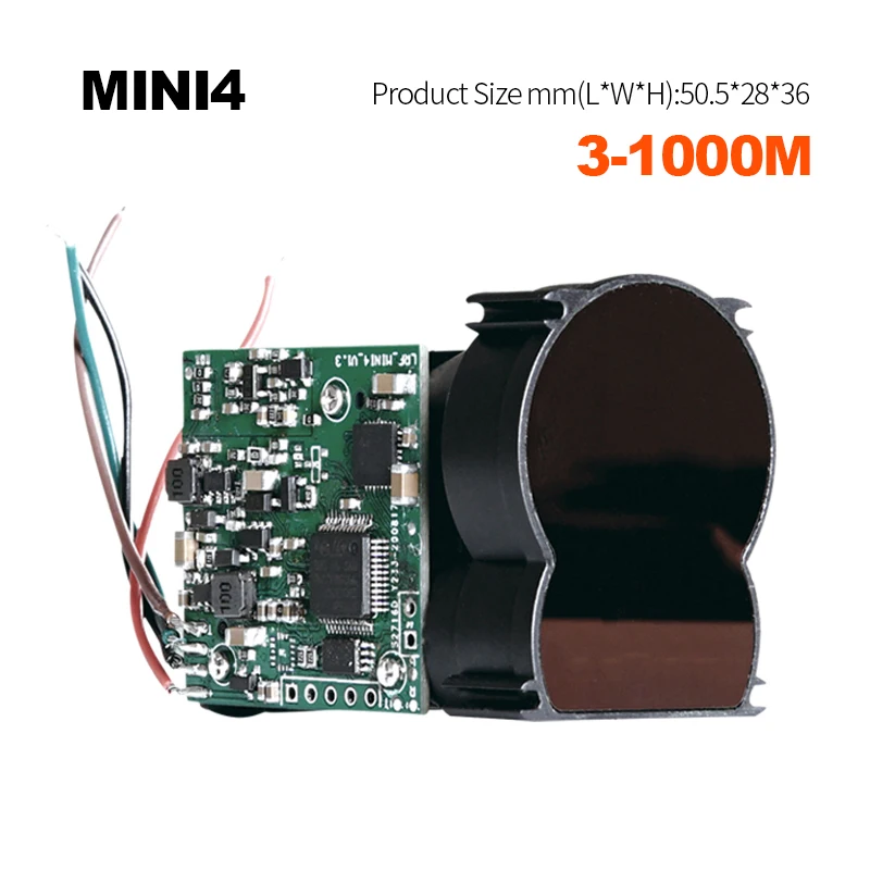 Nohawk-mini Laser Distância Medidor Incorporado Sensores Laser Sólidos Range Finder Módulo Sensor