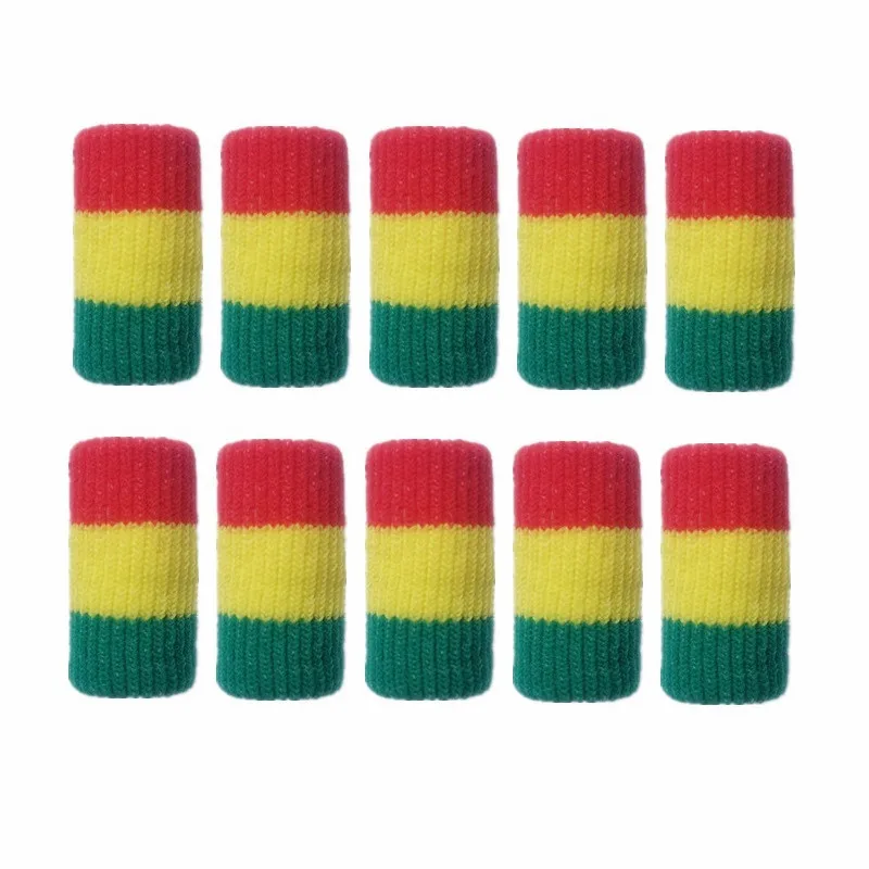 2 Pieces LGBT Rainbow Finger Protector 6 Colors Exercise Finger pads Asexual Pansexual Pride Friendship Gift