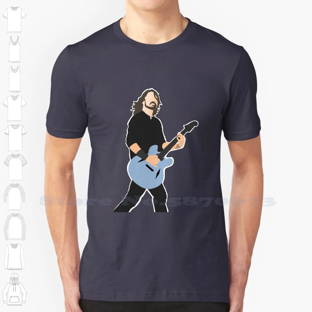 Dave Grohl 100% Cotton T-Shirt Grohl Music Icon Legend