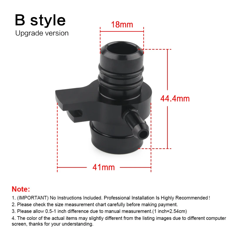 Złączka Turbo Boost Tap do Volkswagen Golf CC Shangkuo 2 generacji EA888 1.8T 2.0T EA113, trójdrożny adapter podciśnienia, tablica turbinowa — zdjęcie 4
