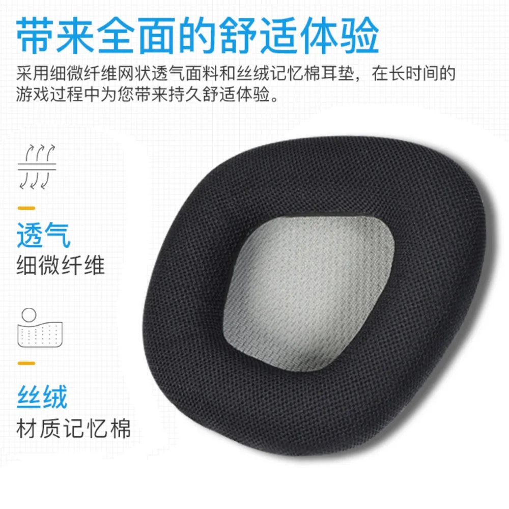 POYATU Ear Pads Headphone Earpads For USCORSAIR VOID PRO RGB SE Ear Pads Headphone Earpads Replacement Cushions Cover Earmuff