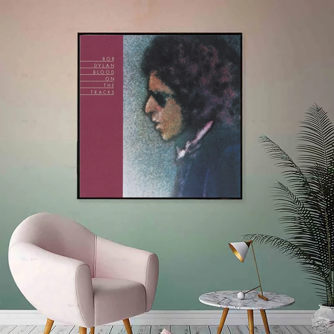 Bob Dylan Blood on the Tracks Music Album Cover Poster Canvas Print Rap Hip Hop Music Star Singer Wall Painting Decoration