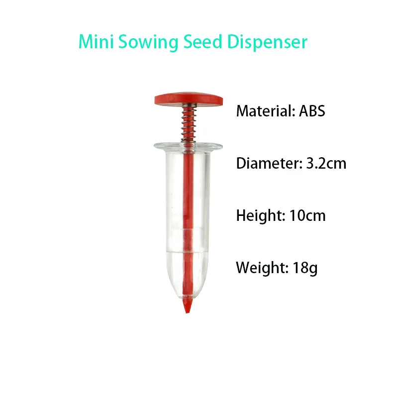 1 Pcs Mini Sowing Seed Dispenser Garden Seed Sower Planter- Seedmaster