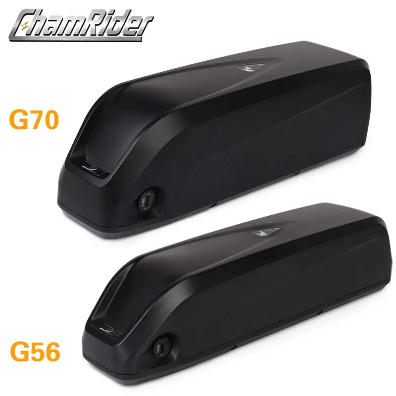 G56 G70กล่องแบตเตอรี่ HaiLong แบตเตอรี่ที่อยู่อาศัยลงหลอด Downtube แบตเตอรี่21700เซลล์13S4P 18650เซลล์10S7P 13S5P 14S5P