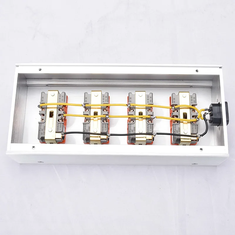 Nuovo arriva telaio in alluminio presa di corrente ca Standard americana per DAC AMP audio