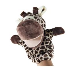 Children Hand Puppet plush Stuffed Toy giraffe animal