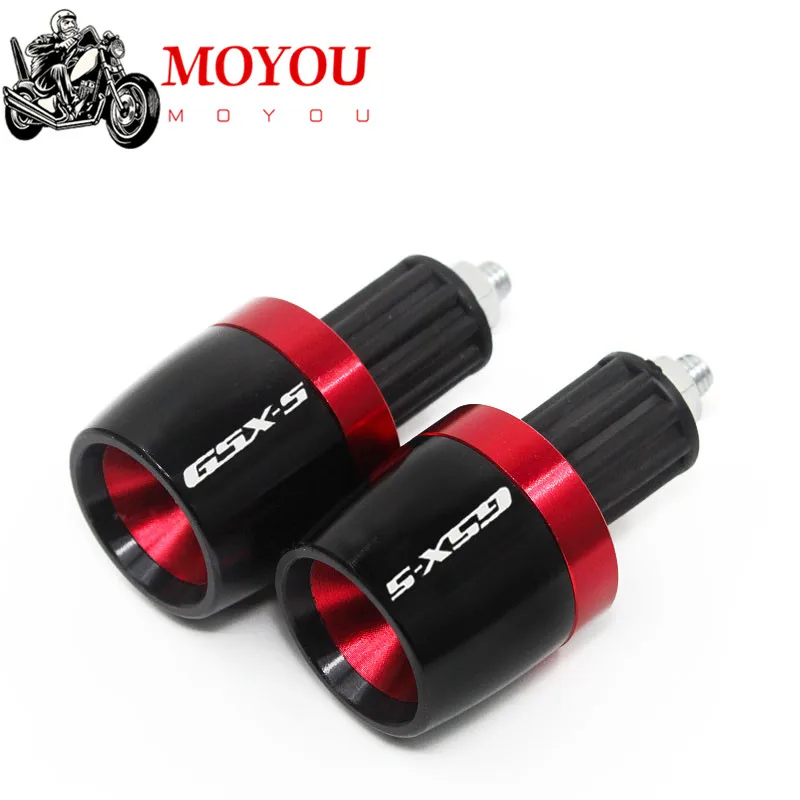 Motorcycle Handlebar Grips End Handle Bar Cap End Plug For Suzuki GSX-S GSXS 125 150 750 1000/F/ABS GSX-S125 GSX-S750 GSX-S1000