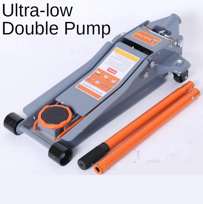 

3 tons horizontal jack hydraulic vehicle for thickening hand oil pressure tire change repair tools 3T car off-road