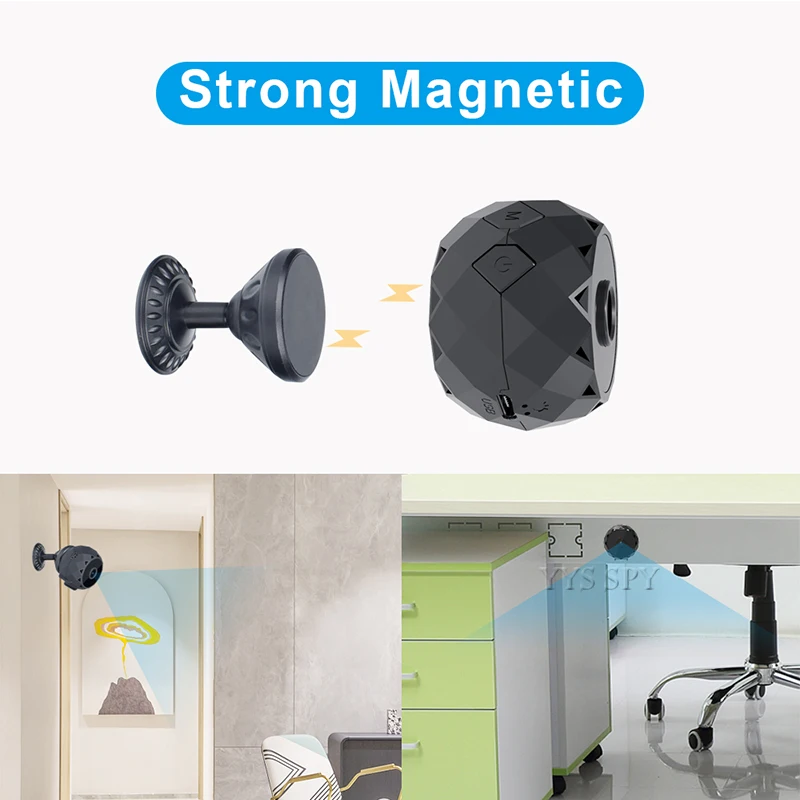 Mini Kamera 1080P Magnetische Micro Cam Nachtsicht Motion Sensor Video Recorder Camaras Espias Escondidas Unterstützung Versteckte TF Karte