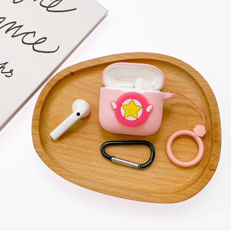 Cartoon Siliconen Case Voor HUAWEI FreeBuds SE2 TWS Draadloze Bluetooth Cover Voor Freebuds SE2 Hoofdtelefoon Tassen Met Vingerriem