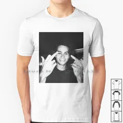 Dylan Obrien T Shirt 100% Cotton Teen Wolf Mtv Tumblr Dylan Obrien Bob Dylan Obrien Brien Maze Runer Maze The Maze Runner Tyler