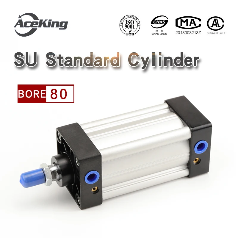 Yadeke type SU standard cylinder SU80-25-50-75-100-125-150-175-200-300-400-500-1000-SUJ SU80-25 SU80-50 SU80-75 SU80-100